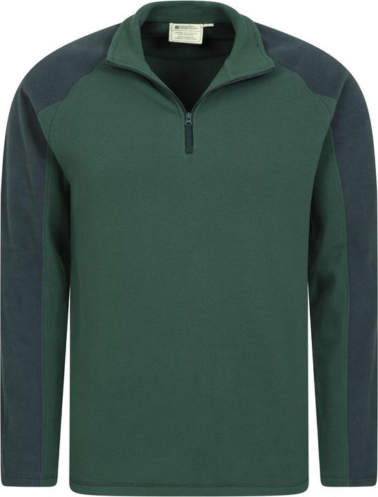 Image du produit Mountain Warehouse Hommes Ashbourne II Half Zip Fleece Top (XS)