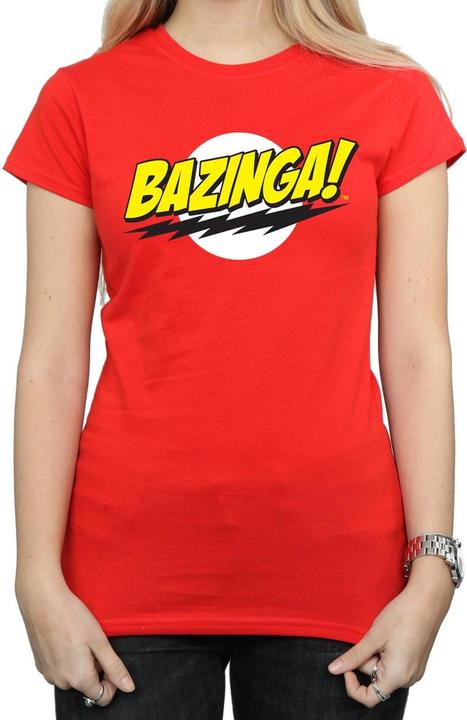 Immagine prodotto Dam Maglietta in cotone Bazinga Femme/Femme (M)