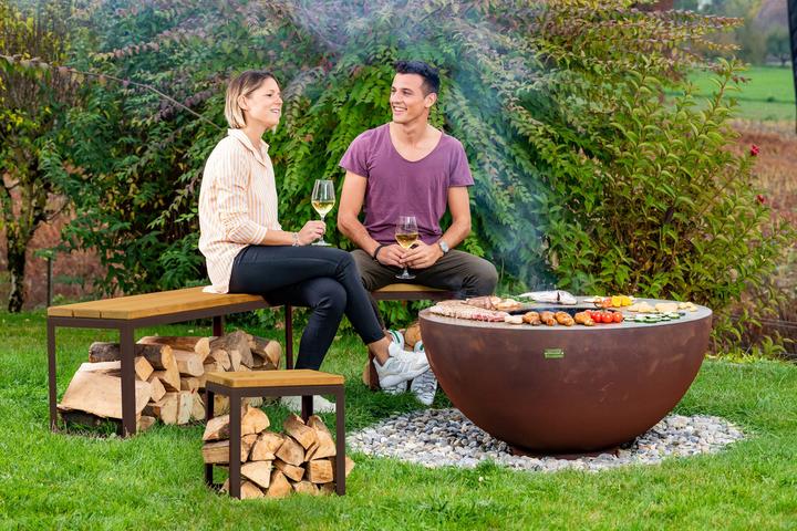 Produktbild Nouvel Outdoor - Hocker "Timber", 38 x 38 x 46 cm (38 cm)