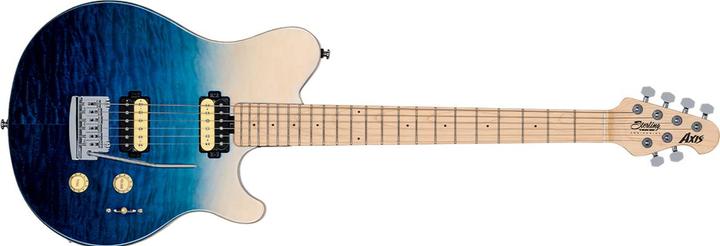 Produktbild E-Gitarre, S.U.B., Axis AX3 Quilted Maple Veneer Top, Spectru (E-Gitarre, Maple, mahogany, Die-cast chrome)