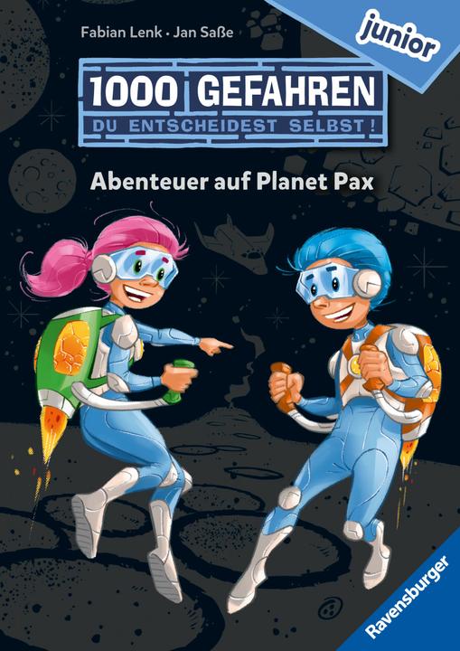 Actual product image Ravensburger 1000 Gefahren junior - Abenteuer auf Planet Pax (German, Jan Sasse, Fabian Lenk, 2023)
