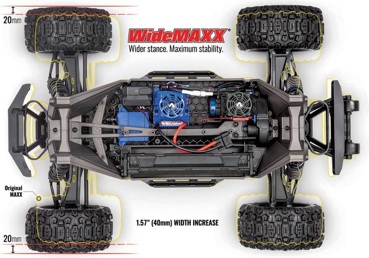 Actual product image Traxxas Wide Maxx (RTR Ready-to-Run)
