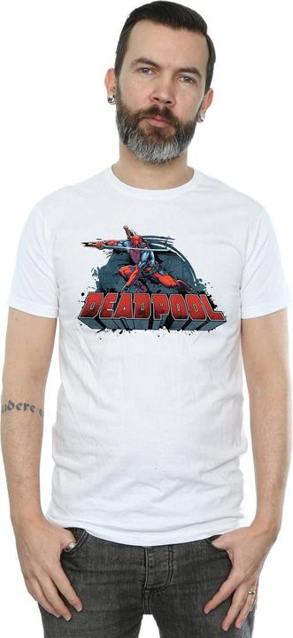 Image du produit - T-shirt DEADPOOL SWORD LOGO - Homme (XL)