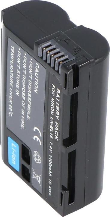 Actual product image AccuCell Battery Nikon EN-EL15, CoolPix D800, D800E, D7000, V1, D7200 (Rechargeable battery)