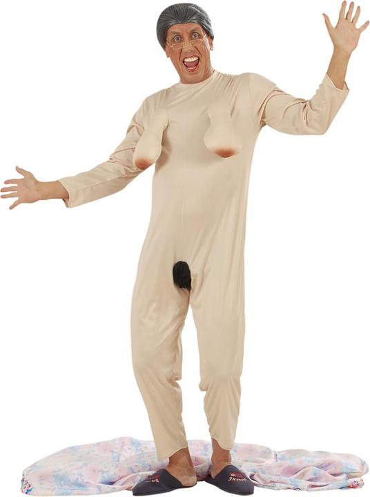 Image du produit Widmann Grand-mère exhibitionniste avec combinaison sexy et robe de chambre (XL)