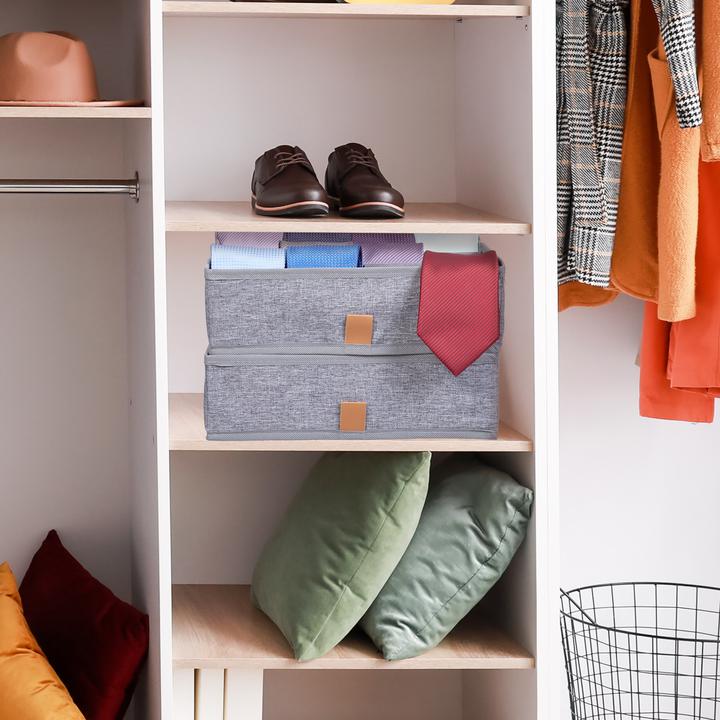 Immagine prodotto Relaxdays Organizzatore di biancheria intima (29 x 29 x 9 cm, 7.57 l)