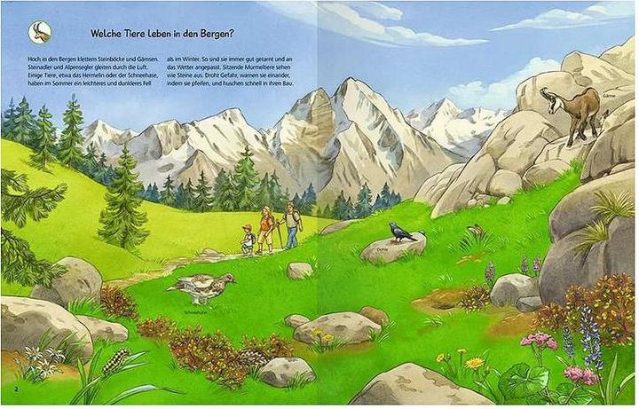 Produktbild Ravensburger Stickerheft Tiere der Welt