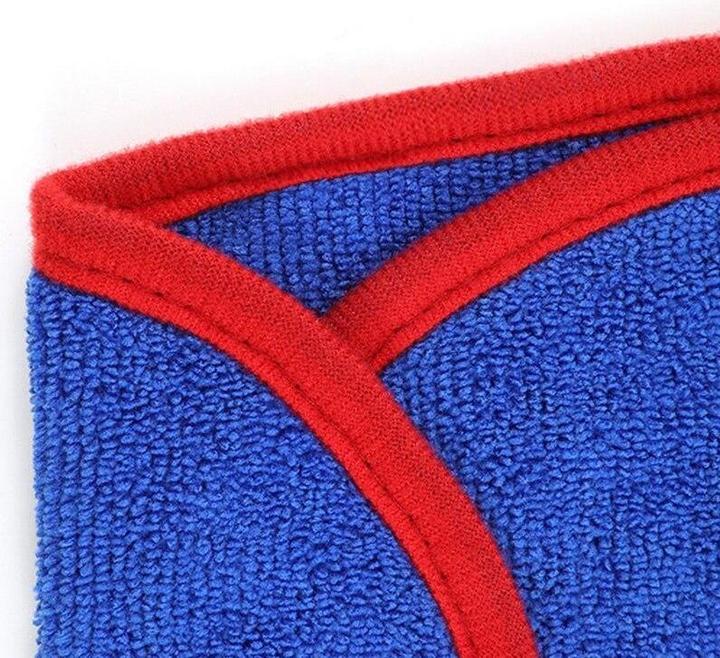 Actual product image JTI Bathrobe for dog - blue - size M (M, Dog bathrobe)