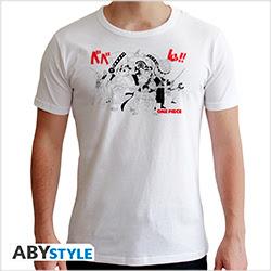 Produktbild ABYstyle One Piece T-Shirt (S) Man White: Full Crew (S)