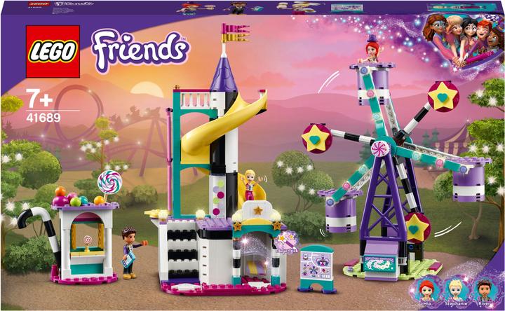 Image du produit LEGO La grande roue et le toboggan magiques (41689, LEGO Friends)