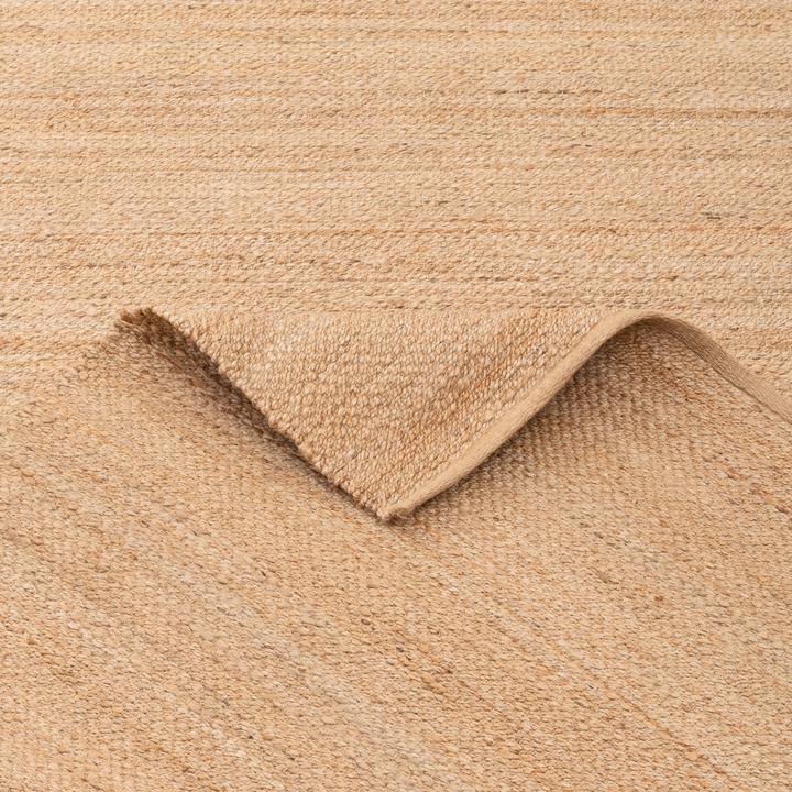 Actual product image Pergamon Naturfaser Teppich Jute Salsa Uni (80 x 150 cm)