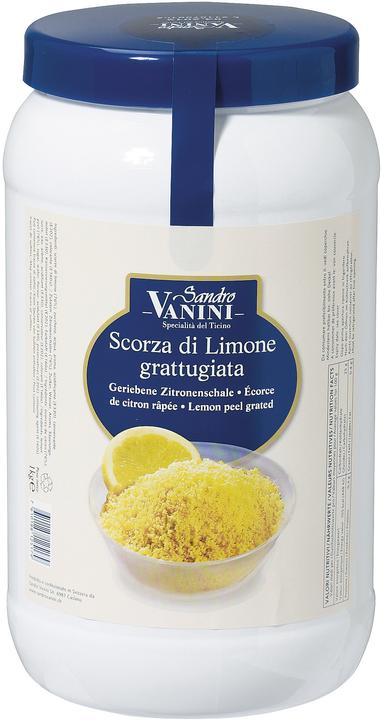 Actual product image Sandro Vanini Lemon peel grated 1000g (1120 g)
