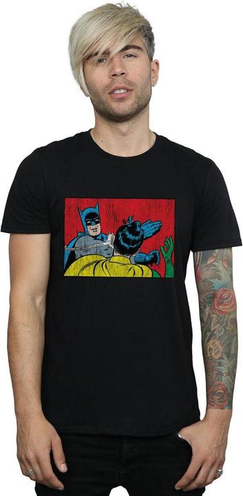 Actual product image Mens Batman Robin Slap T-Shirt (4XL)