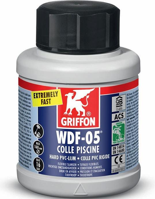Produktbild Griffon WDF-05 125ml blauer Poolkleber für PVC