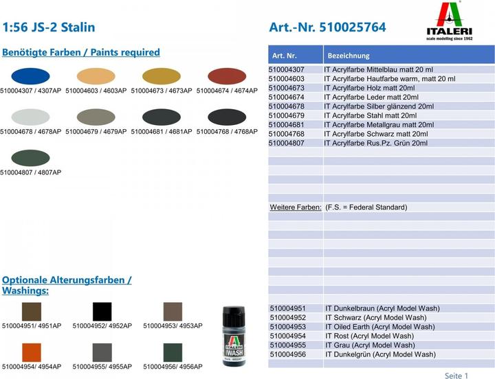 Produktbild 1:56 JS-2 Stalin