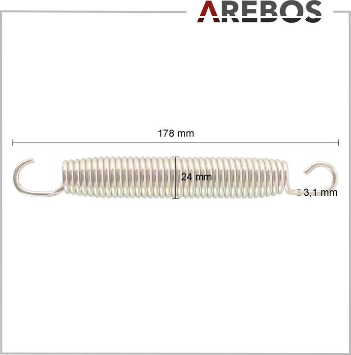 Produktbild Arebos Trampolin Federn