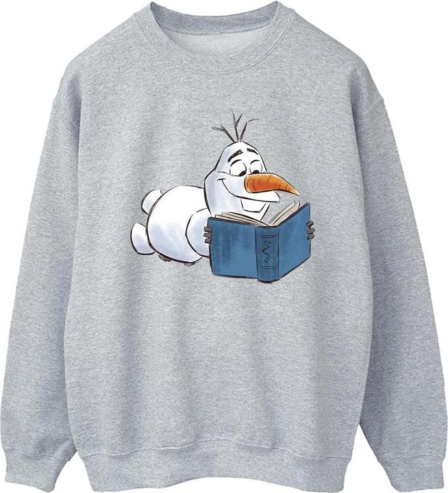 Disney Frozen Olaf Reading Sweatshirt (M)