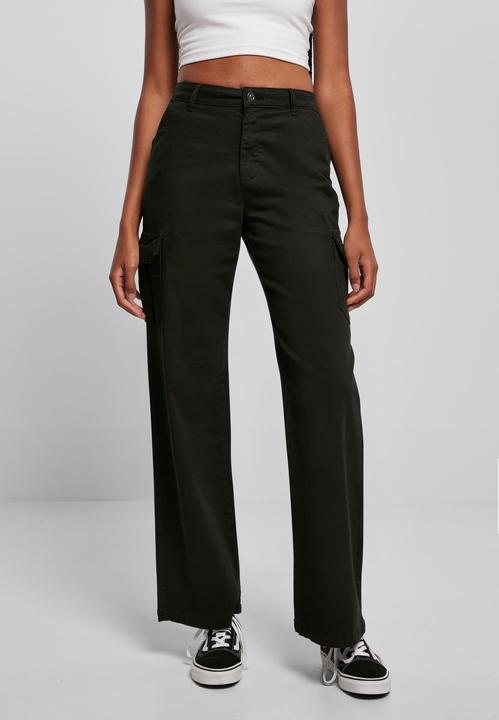 Produktbild Urban Classics Ladies High Waist Straight Cargo Pants (33)
