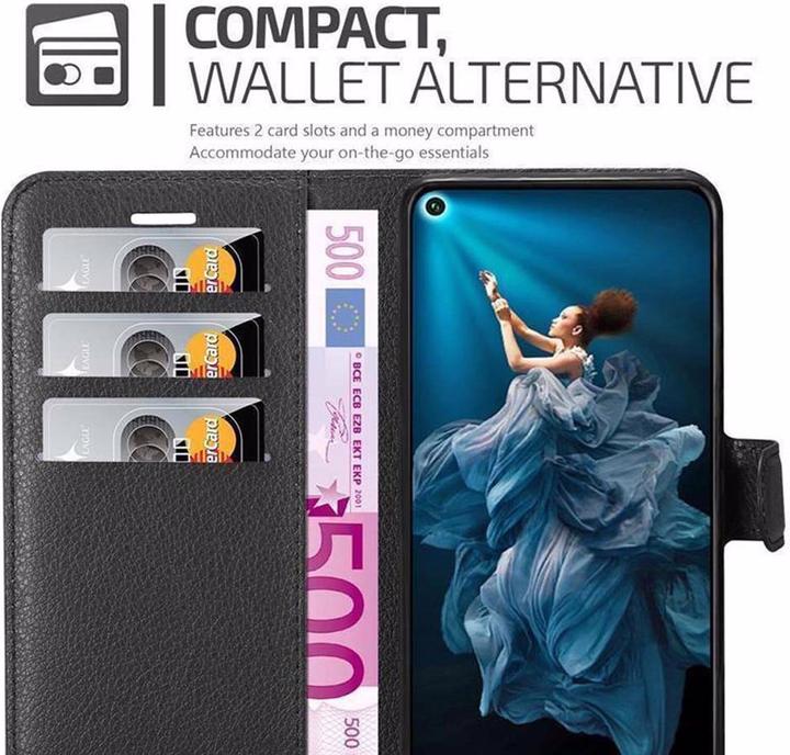 Produktbild Cadorabo Book mit Standfunktion Cover (Huawei Nova 5T, LG K20, TCL 20S)