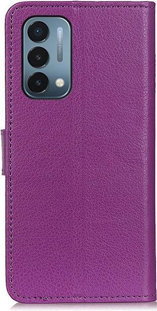 Produktbild MU Classic Litchi Leder Bookcover Series (OnePlus Nord N200 5G)