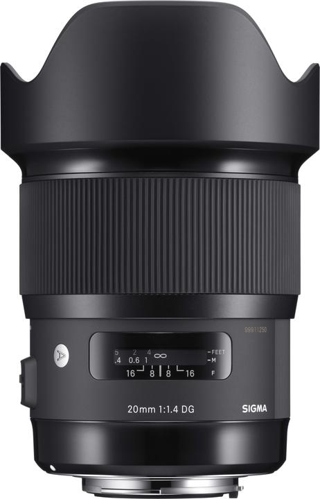 Image du produit Sigma 20mm F1.4 DG HSM Art (Sony E, Plein format)