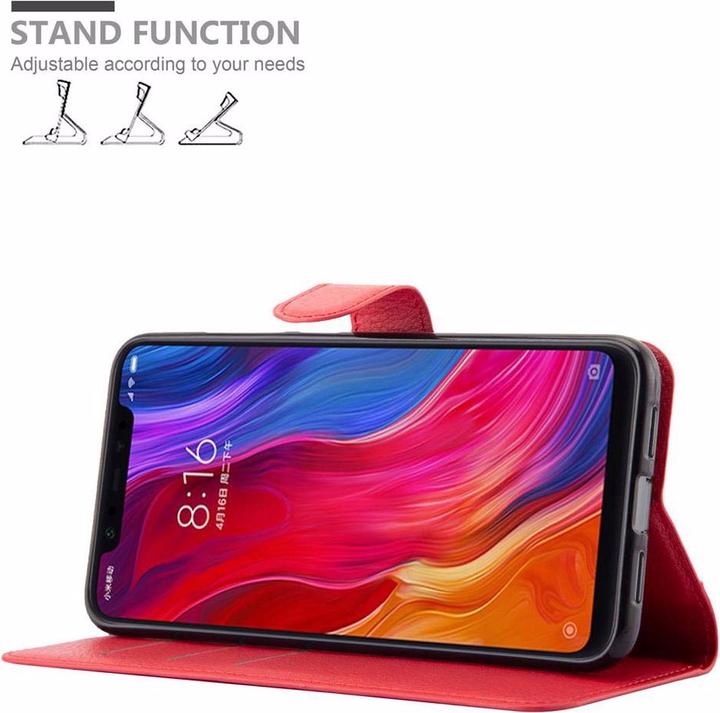 Produktbild Cadorabo Book mit Standfunktion Cover (Xiaomi Mi 8)