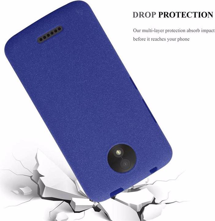 Actual product image Cadorabo TPU Frosted Cover (Motorola Moto C)
