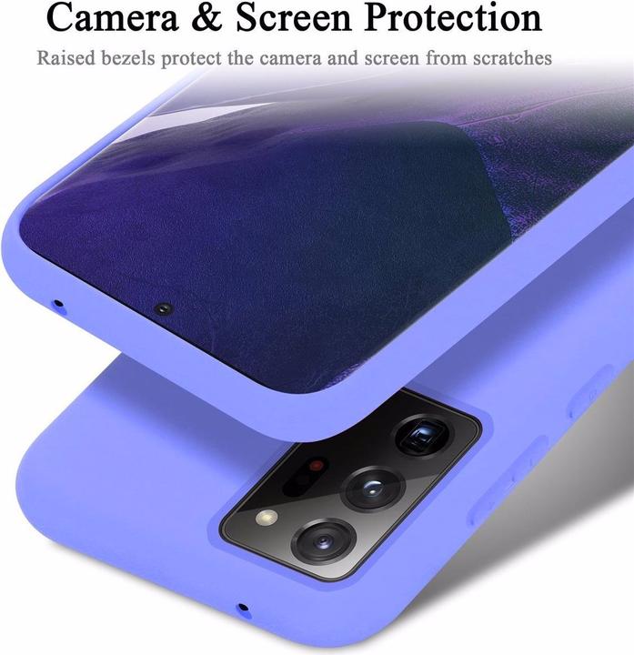 Actual product image Cadorabo TPU Liquid Silicone Case Cover (Samsung Galaxy Note 20 Ultra)
