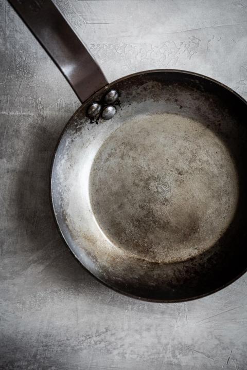 Actual product image de Buyer Carbone Plus Lyonnaise Bravillet Induction (32 cm, Frying pan, Steel)