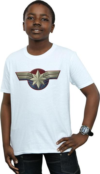 Actual product image Boys Captain Chest Emblem T-Shirt (140, 146)