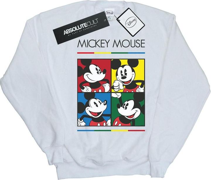 Produktbild Disney Mickey Mouse Square Colour Sweatshirt (S)
