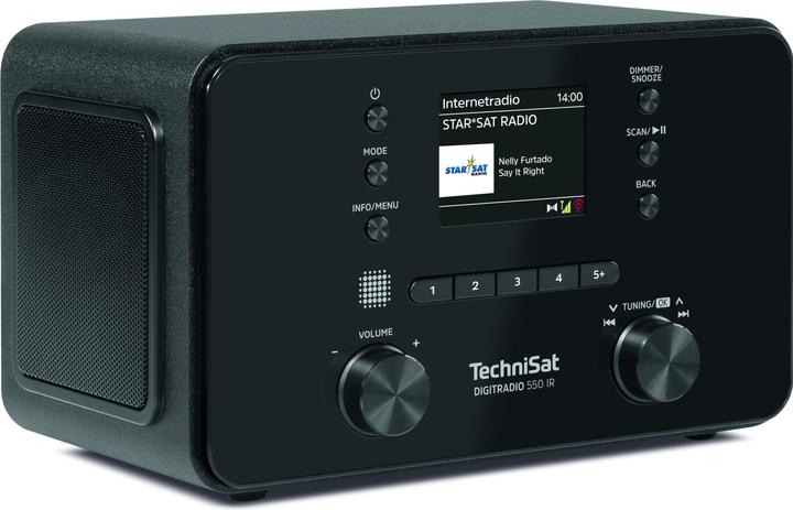 Produktbild TechniSat DigitRadio 550 IR (UKW, DAB+, Internetradio, WLAN, UNDOK)