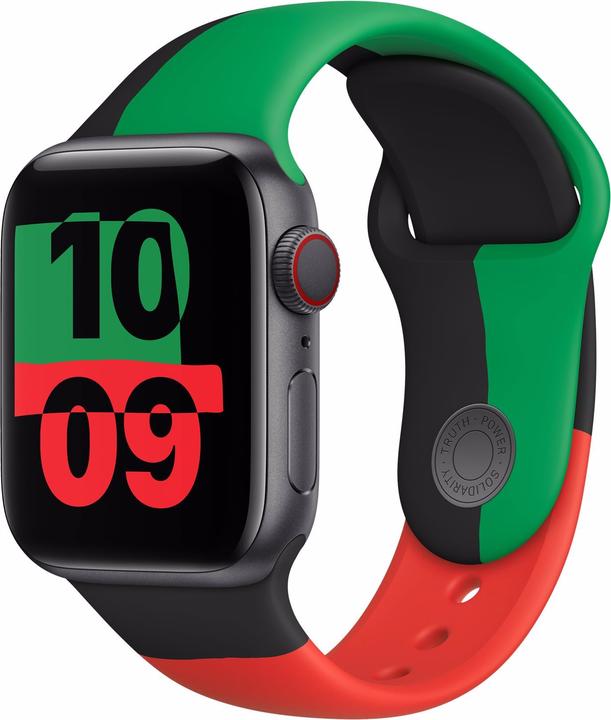 Produktbild Apple Black Unity (40 mm, Fluoroelastomer)