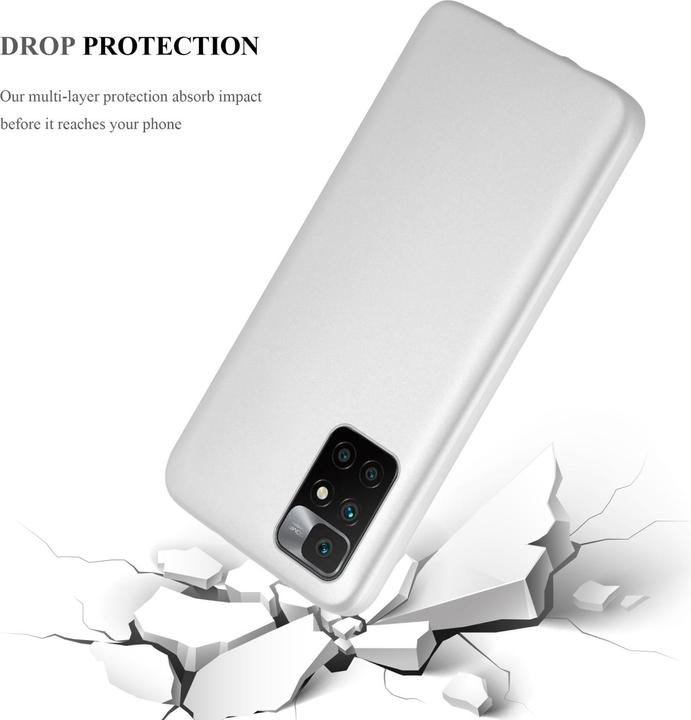 Produktbild Cadorabo TPU Matt Metallic Hülle (Xiaomi Redmi 10, Xiaomi Redmi Note 11)