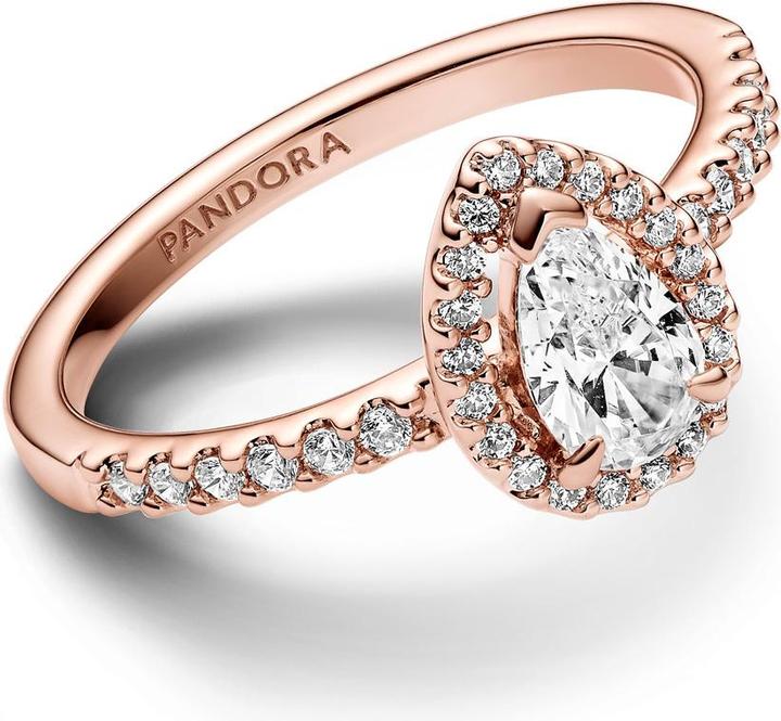 Produktbild Pandora Funkelnder Birnen Kranz Ring (54, 925 Silber)