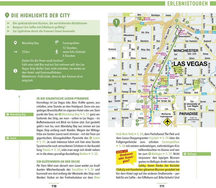 Image du produit Reiseführer Las Vegas (Allemand, Charles Teuschl, Sabine Stamer, 2022)