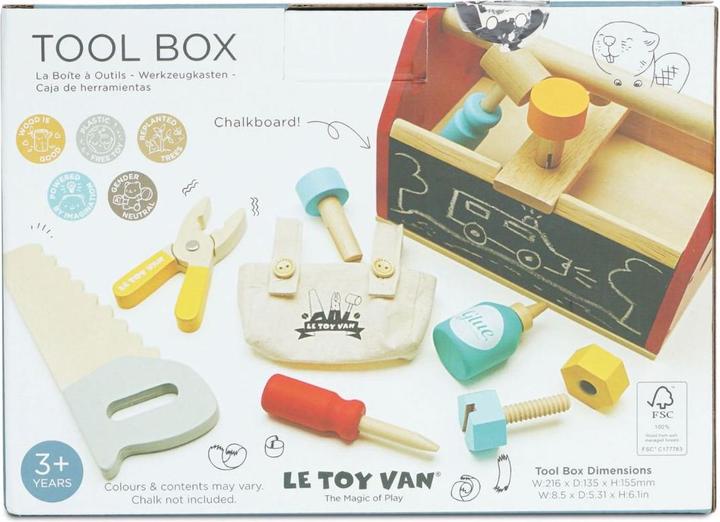 Image du produit Le Toy Van Boîte à outils avec outils