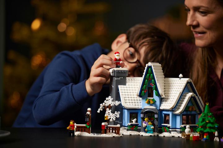 Image du produit LEGO Visite du Père Noël (10293, LEGO Creator Expert, LEGO difficiles à trouver)