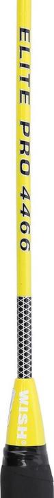 Actual product image Wish Formula Nils Badminton racket set Wish ALUMTEC 4466, yellow