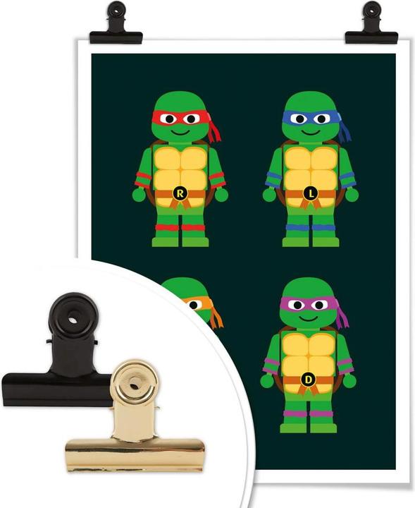 Image du produit Trenddeko Jouet Teenage Mutant Ninja Turtles (80 x 100 cm)