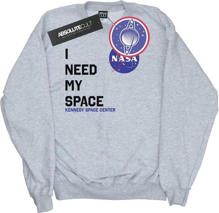 Actual product image Nasa Womens/Ladies I Need My Space Sweatshirt (L)