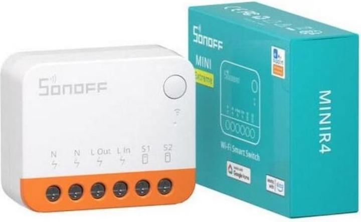 Actual product image Sonoff WLAN light actuator MINIR4, 2400 W, 1-fold (Switch actuator)
