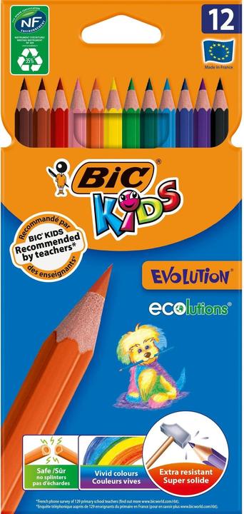 Bic Kids Evolution (Sortiert, 12 x)