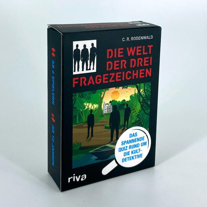 Actual product image The world of the Three Question Marks - The exciting quiz about the cult detectives (German)