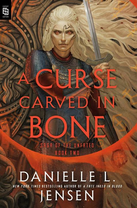 Actual product image A Curse Carved in Bone (English, Danielle L. Jensen, 2025)