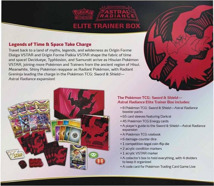 Immagine prodotto Pokémon Astral Radiance (Inglese, Elite / Top Trainer Box)