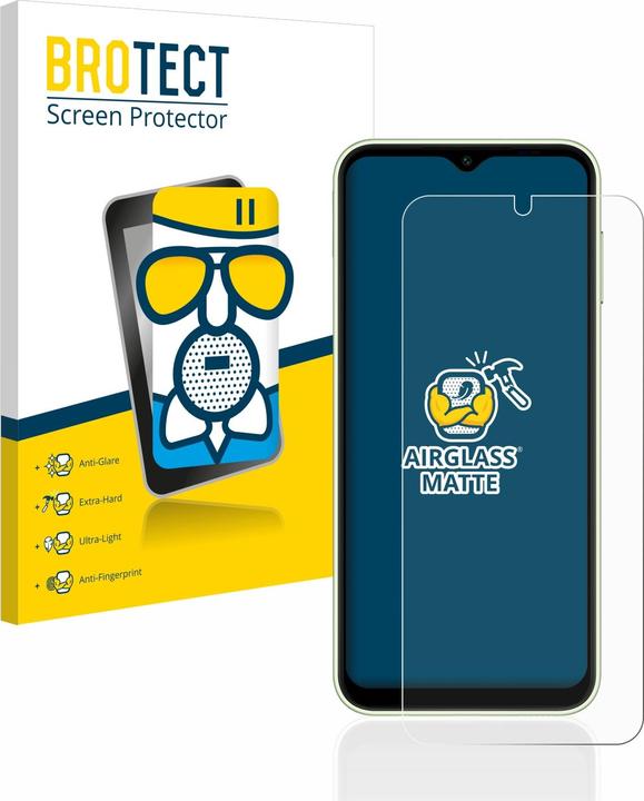 Immagine prodotto BROTECT AirGlass Vetro Opaco (1 Pezzo/i, Samsung Galaxy A14)