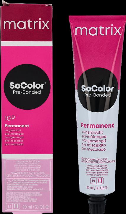Produktbild Matrix Socolor 10P extra helles blond perl 90ml (Blond, Silber, Weiss)
