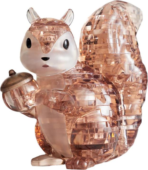 Actual product image HCM Kinzel Crystal Puzzle - Squirrel (55 pieces)