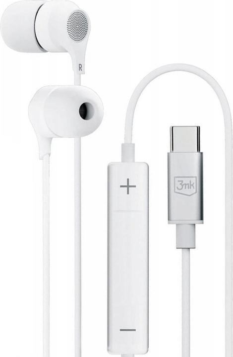 Immagine prodotto 3MK Auricolari a filo USB-C (Nessuna soppressione del rumore, Cablato)